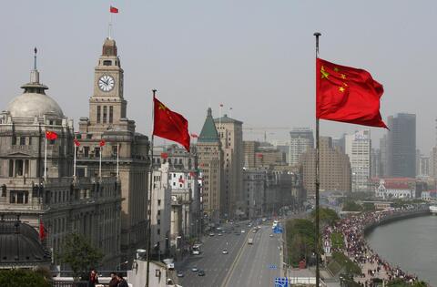 上海外滩步行街